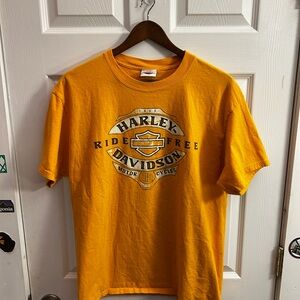 Harley-Davidson Golden Tee - SMOKY MOUNTAIN - PIGEON FORGE TN